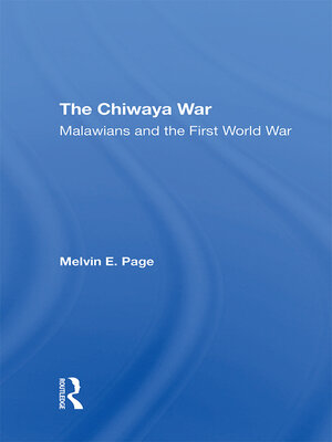 cover image of The Chiwaya War